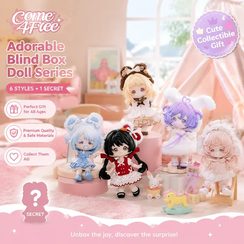 Collectible & Vintage Dolls For Christmas - Come4free Blind Box Serie Bjd Puppe