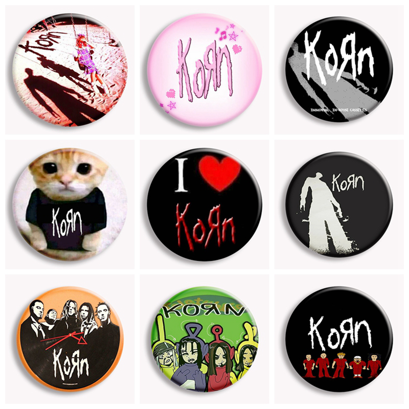 Collectible Vintage Brooches - Hip Hop Dorn Musik Rockband klassische
