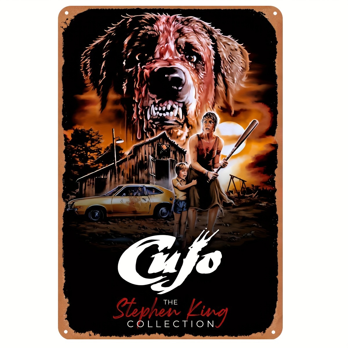 Cujo (1983) Vintage Metall-Ble – Vintage Collectible Tins Bewertung und Preis