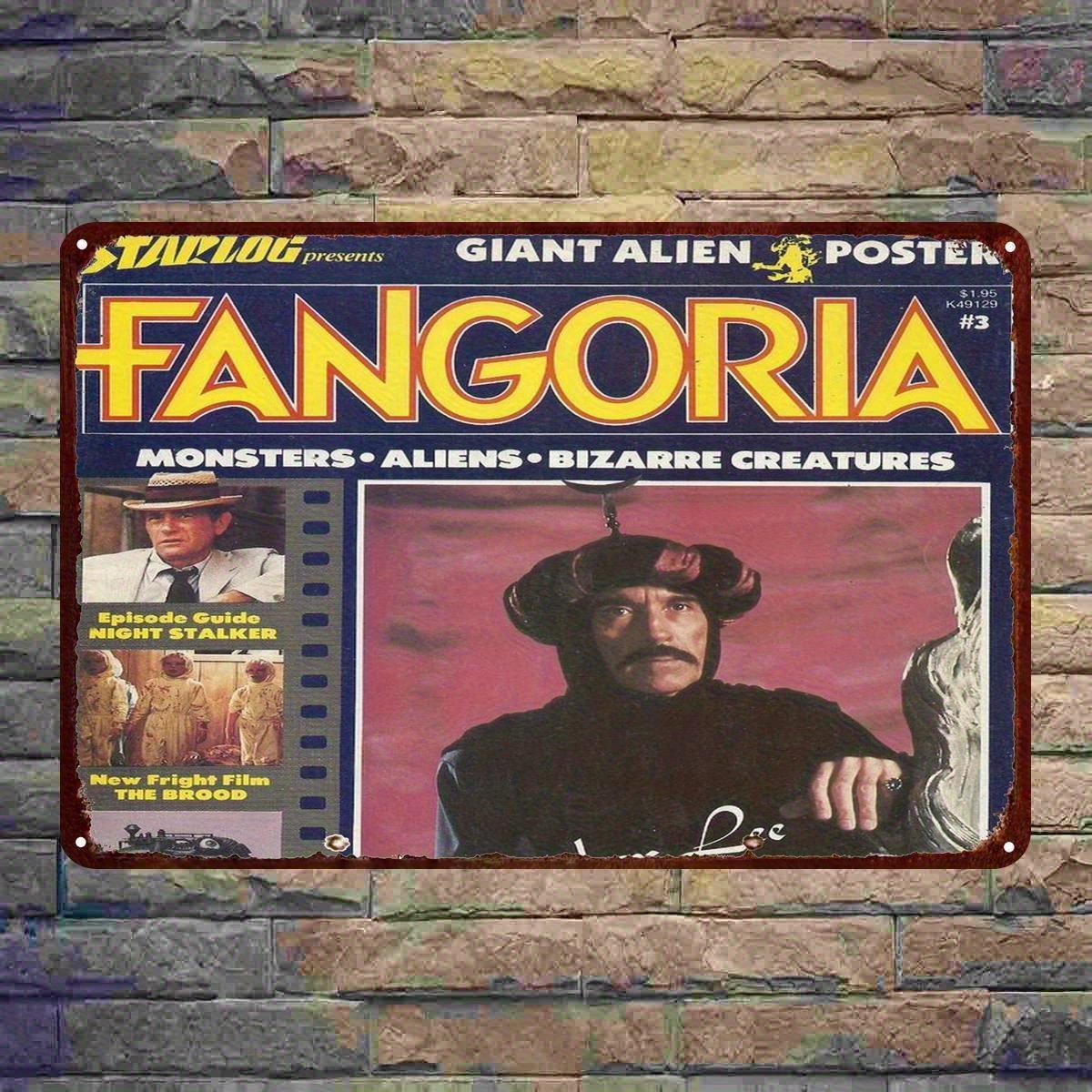 Vintage Fangoria Magazin-Cover – Vintage Collectible Tins Bewertung und Preis