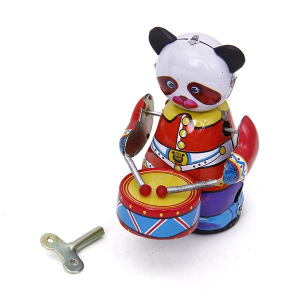 Aufziehbares Uhrwerk-Panda-Sch – Vintage Collectible Figures Bewertung und Preis