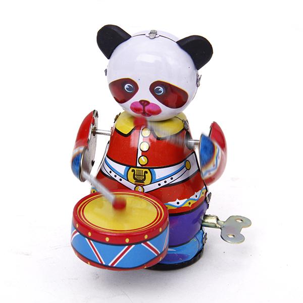 Aufziehbares Uhrwerk-Panda-Sch – Vintage Collectible Figures Bewertung und Preis