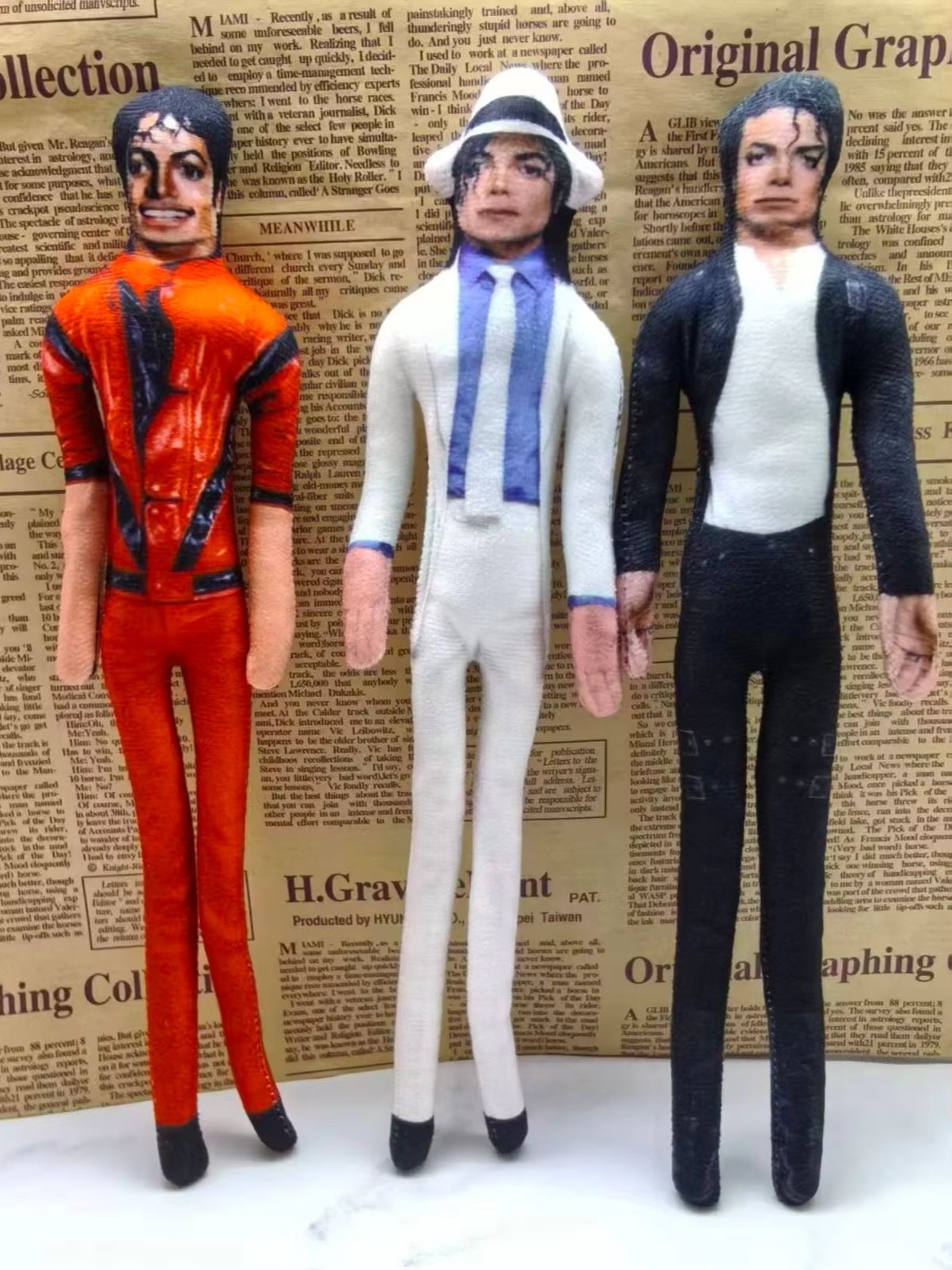 Vintage MJ Michael Jackson Cos – Vintage Collectible Figures Bewertung und Preis