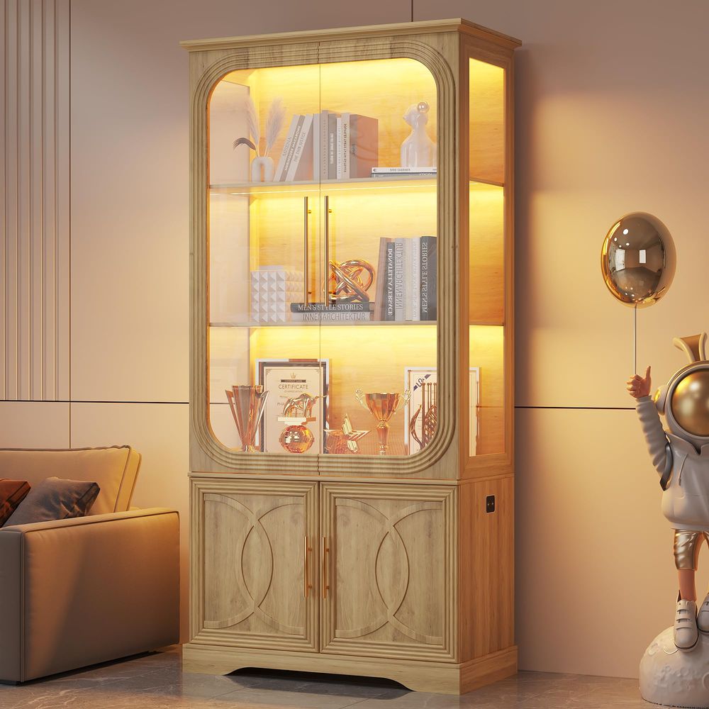 Vitrine mit Glastüren und Aufb – Collectible & Vintage Dolls For Christmas Bewertung und Preis