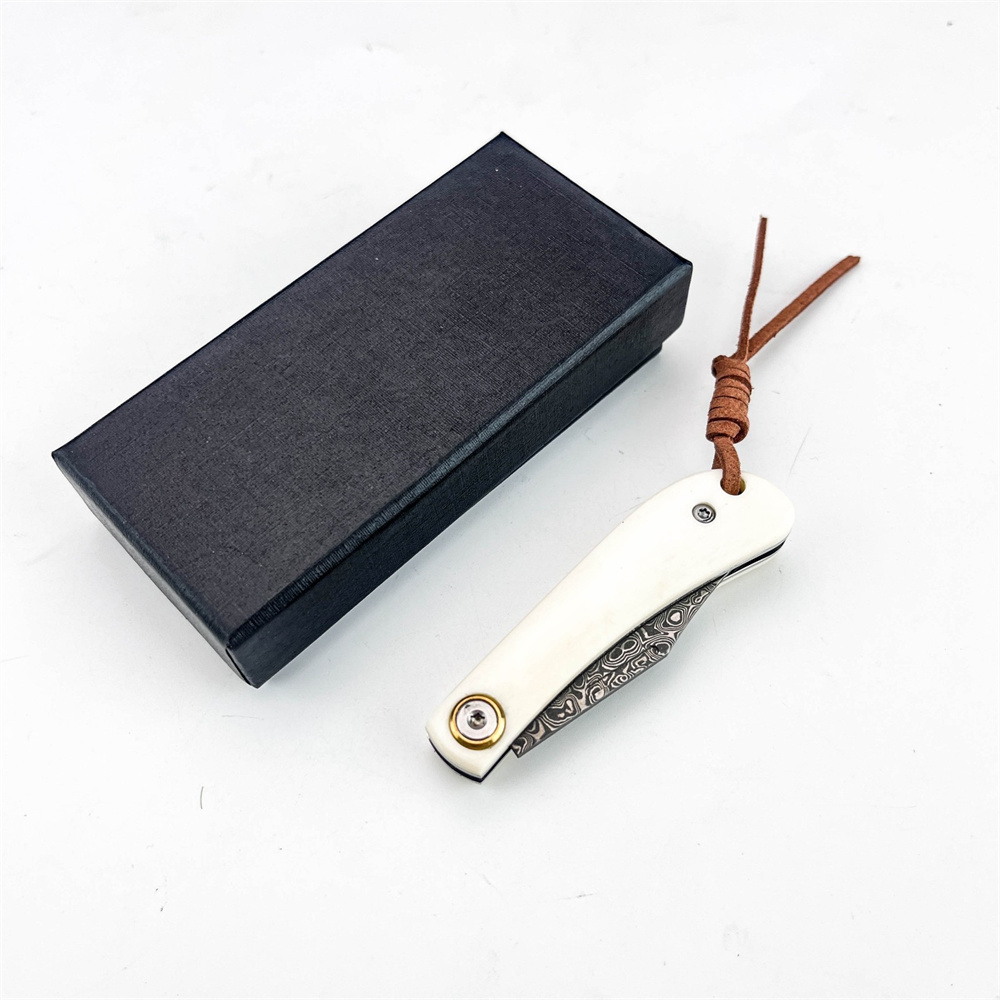 Kompaktes Vintage-Damast-Klapp – Vintage Collectible Knife Bewertung und Preis